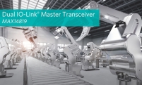Dual IO-Link master transceiver