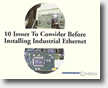 10 Issues To Consider Before Installing Industrial Ethernet
